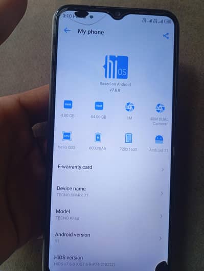 Tecno Spark 7T