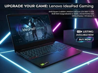 Lenovo IdeaPad Gaming 3 15ARH05 – Gaming Laptop