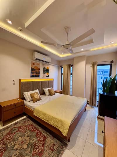 Short time 1bed ROM full furnished apartments safe and scour 100%coupe allow