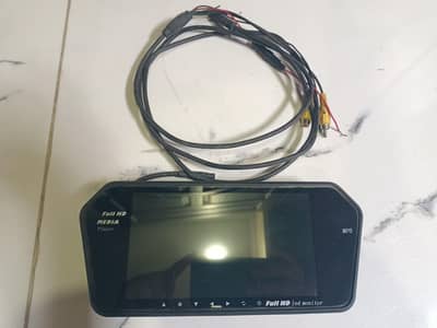 Full HD 7 Inch LCD Media Player / LED Monitor with AV Cable