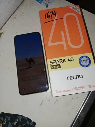 Tecno Spark 40 pro plus
