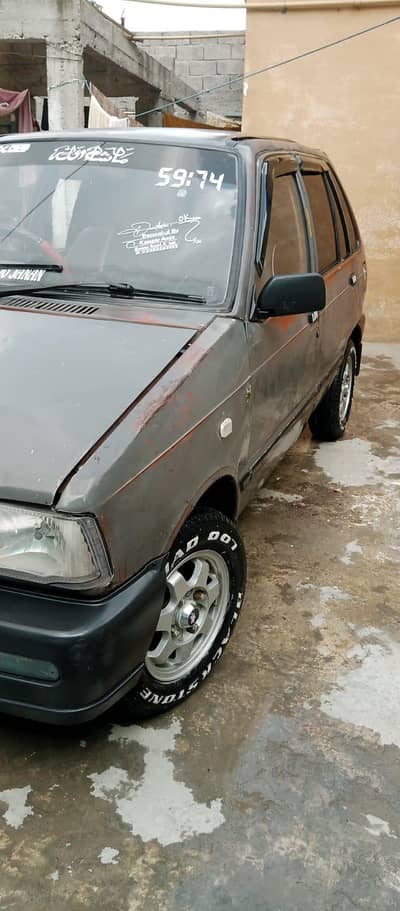 mehran 1991 good working CNG and Patrol