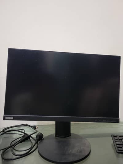 Lenovo ThinkVision S22e-19 22" IPS LCD Monitor – Hydraulic Stand