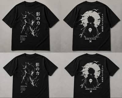 streat wear anime style premium oversize t shirt