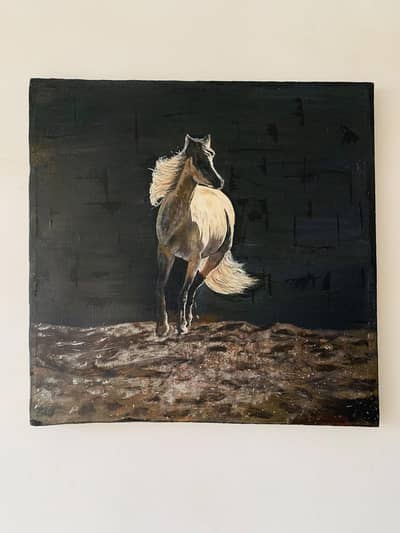 Acrylic Horse Painting