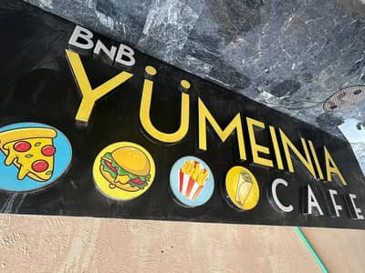 3D light board with brand name