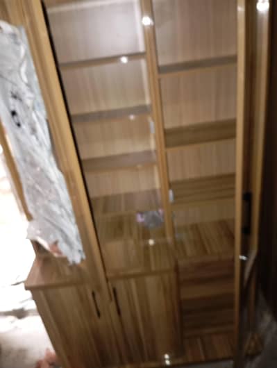dressing with attached showcase