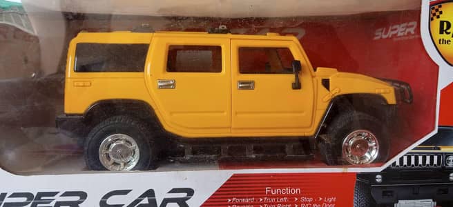 rc hummer car reachable openable doors with remote