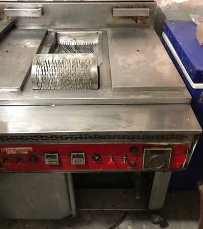 All machines are working fryer rate are mentioned