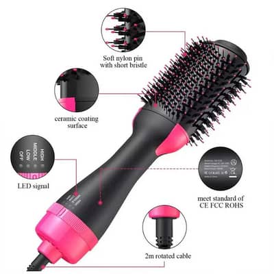 One step 3 in 1 hair dryer,hair straightener,hair curler