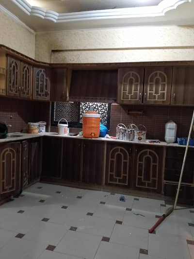 3 bed drawing lounge Newly renovated 1st floor portion for rent west open Park facing 24 hours water and electricity
