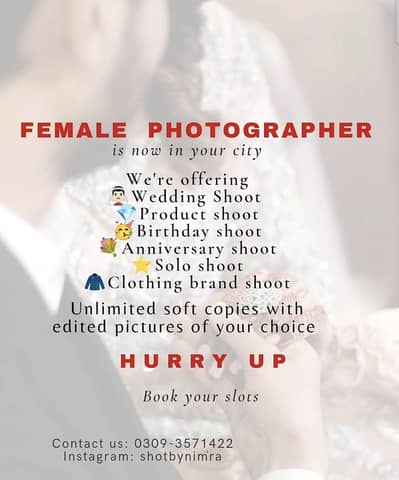 Female photography team in fsd