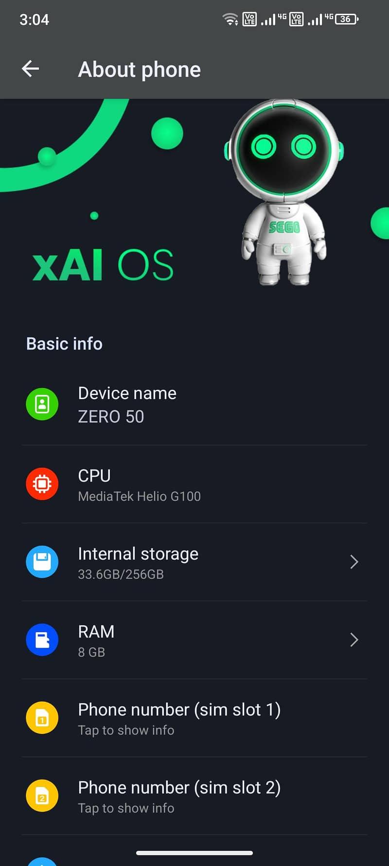 SEGO Zero 50 2