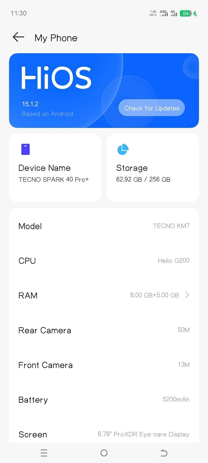 Tecno spark 40 pro plus 3