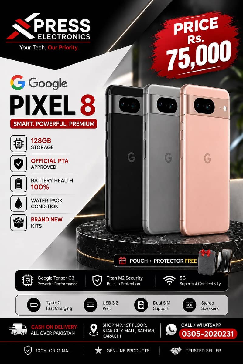 Pixel 8 offical pta 0