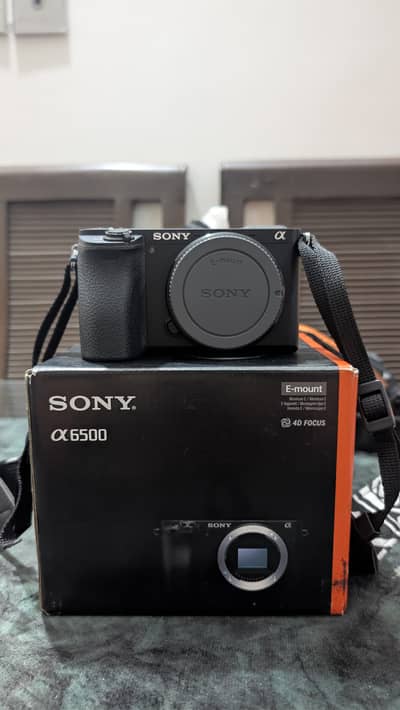 Sony a6500 mirrorless camera