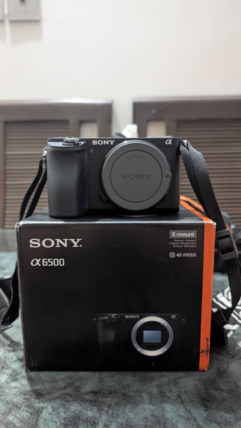 Sony a6500 mirrorless camera 0