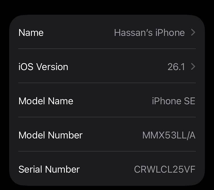 Apple iPhone SE 7