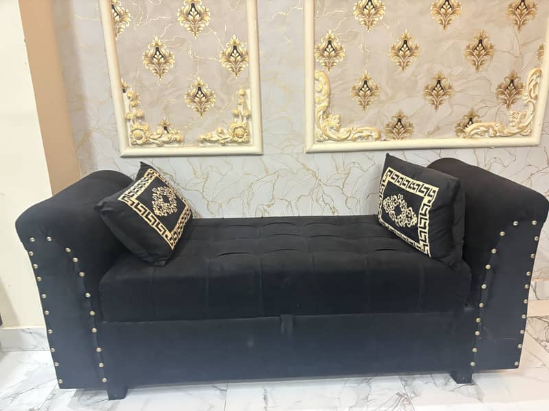 Black Luxury Sofa /bed Setty 2