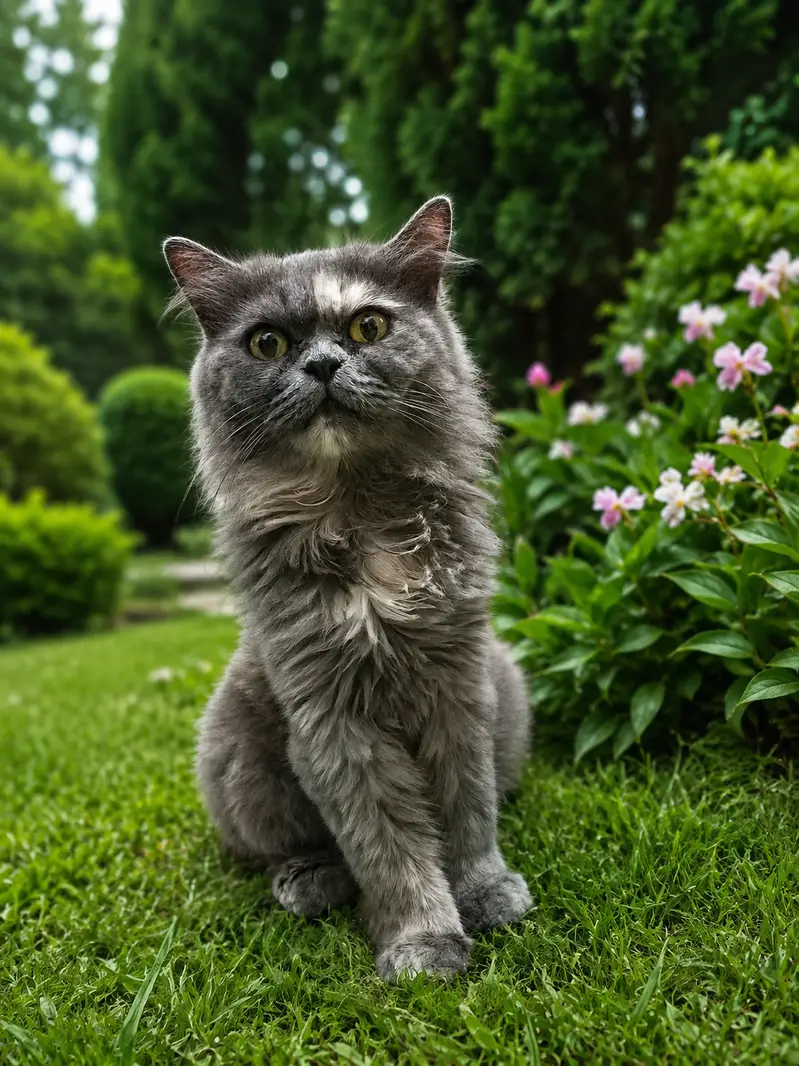 Longhair Persian female cat — photo 4