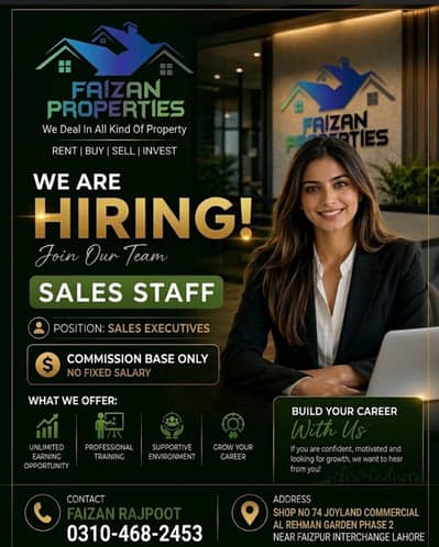 Real Estate Sales Executives Required
