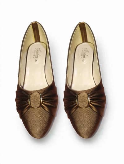 Indus Ladies Brown Pump Size 9 - Brand New - Soft Comfortable