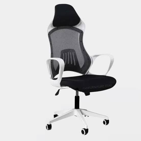 White computer chair 4