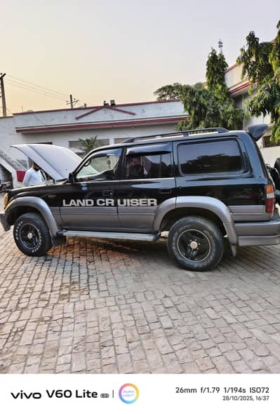 Toyota Land Cruiser 1991 model 98 register