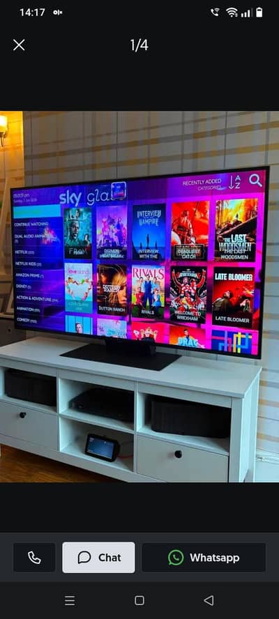 summer offer 55 inch LED tv new box pack 4k revolution o3228o44Io8