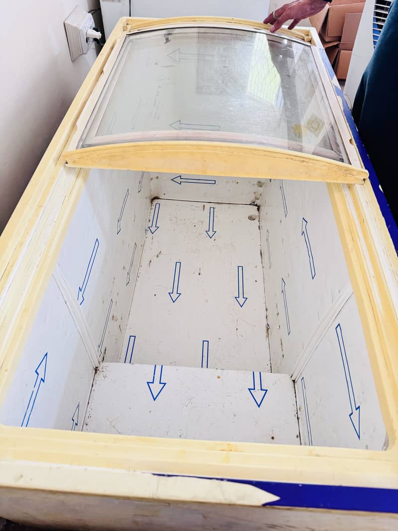 Deep freezer display 2