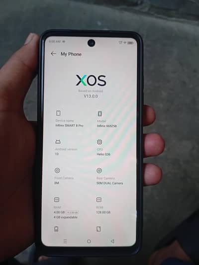 Infinix Smart 8 Pro 128gb with box