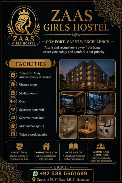 Girls Hostel for rent