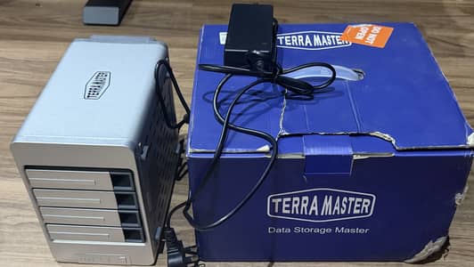 TerraMaster 4-Bay NAS / Storage Server - 2TB SSD Included