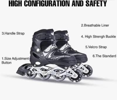 professional inline scates 4 wheeler alluminum fram for kid