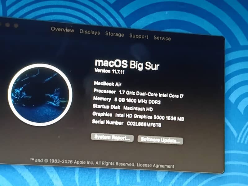 macbook air 13.3 inch (1440 900) 5