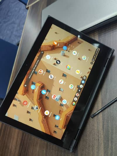 chromebook x360 touch screen lenovo with stylus pen 500e / 300e 2in1