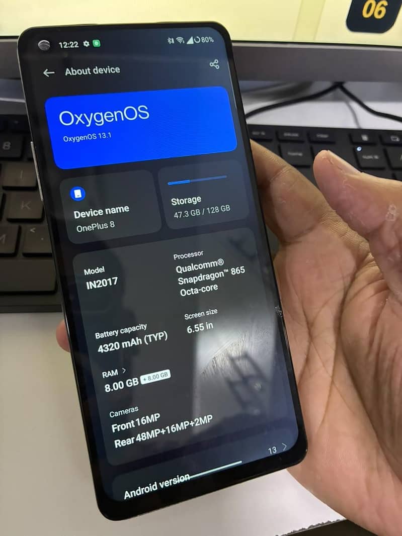 One Plus 8 Approved 2