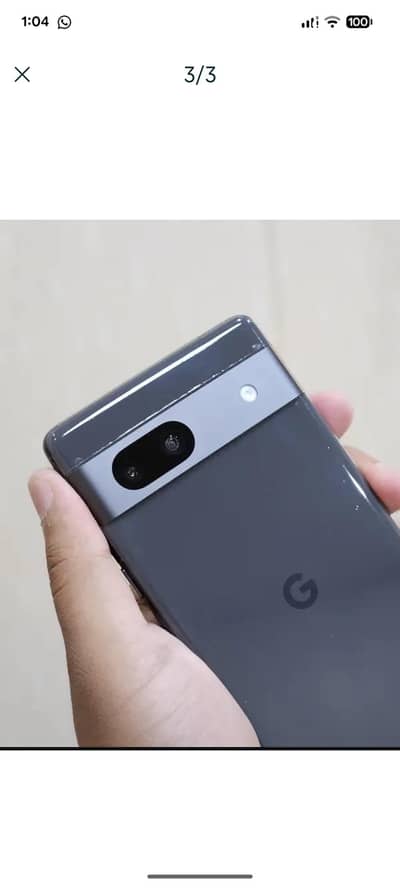 Google Pixel 7a life time c. p. i. d approved ha urgent sale
