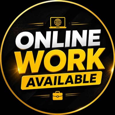 Online Work Available 
