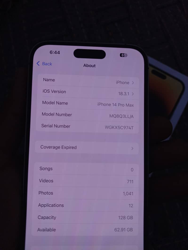 Apple iPhone 14 Pro Max 8