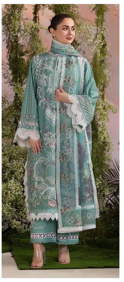 Modern Luxury Pret/ Pakistani Women Clothing/ Premium Airjet Dhanak