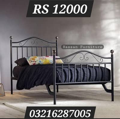 Single Bed | iron bed | furniture | double bed | bed set | 03216287005