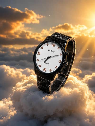 black Tomi premium watch