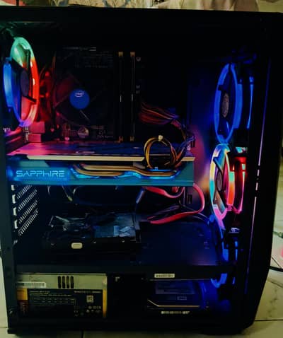 RGB gaming computer for urgent sale