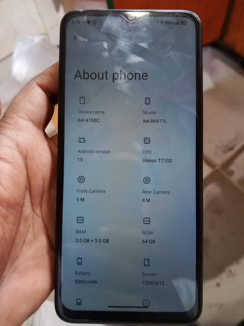 itel. A6611l 4