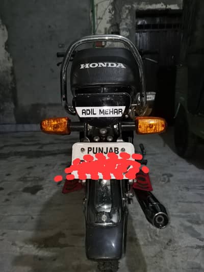 Honda cd70 black colour