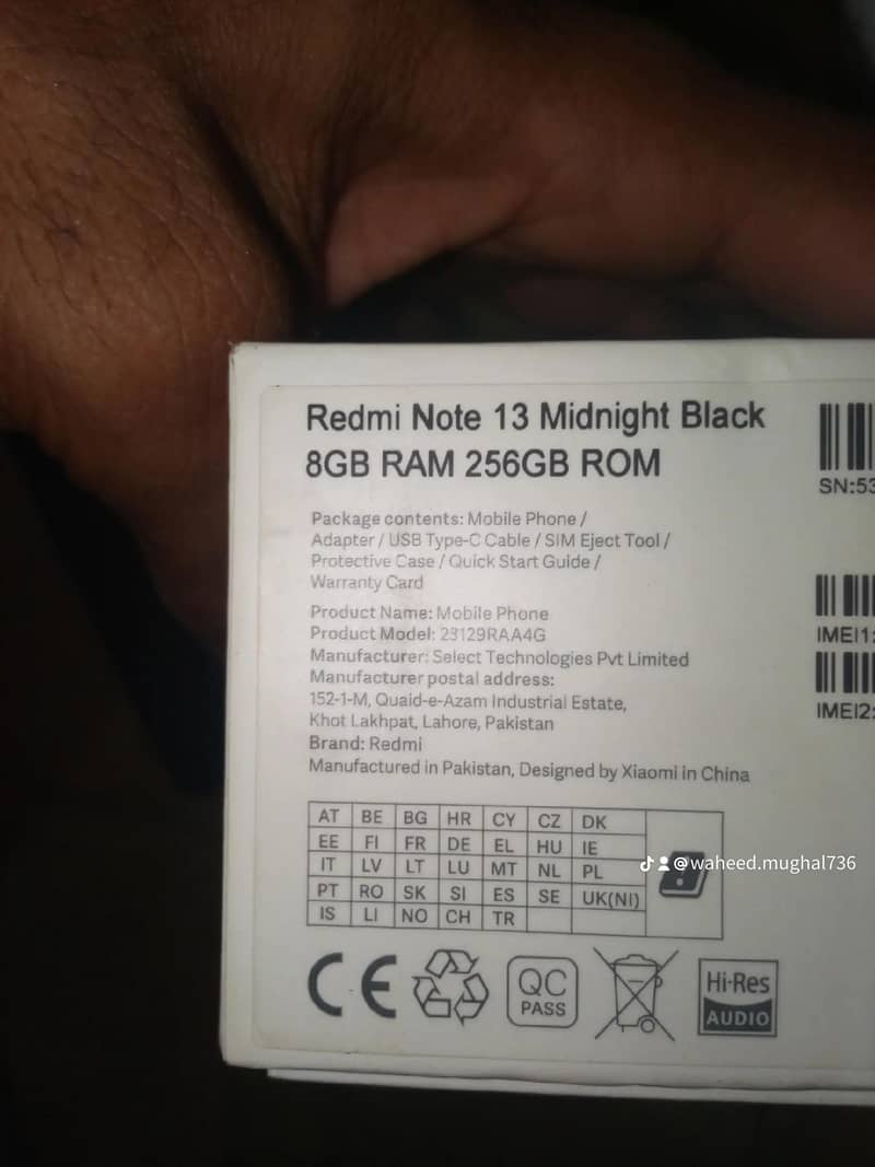 Xiaomi Redmi Note 13 5