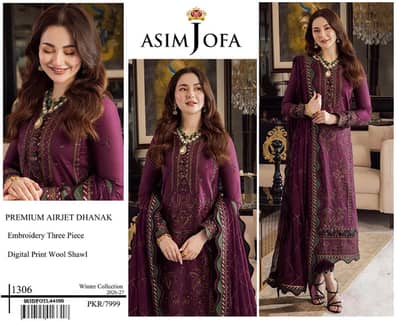  Asim Jofa 1306 | Premium Winter 3-Piece 