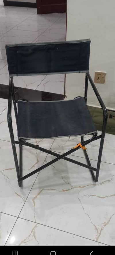 chair and bed