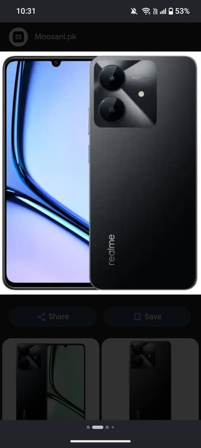 Realme Note 60x 4 64